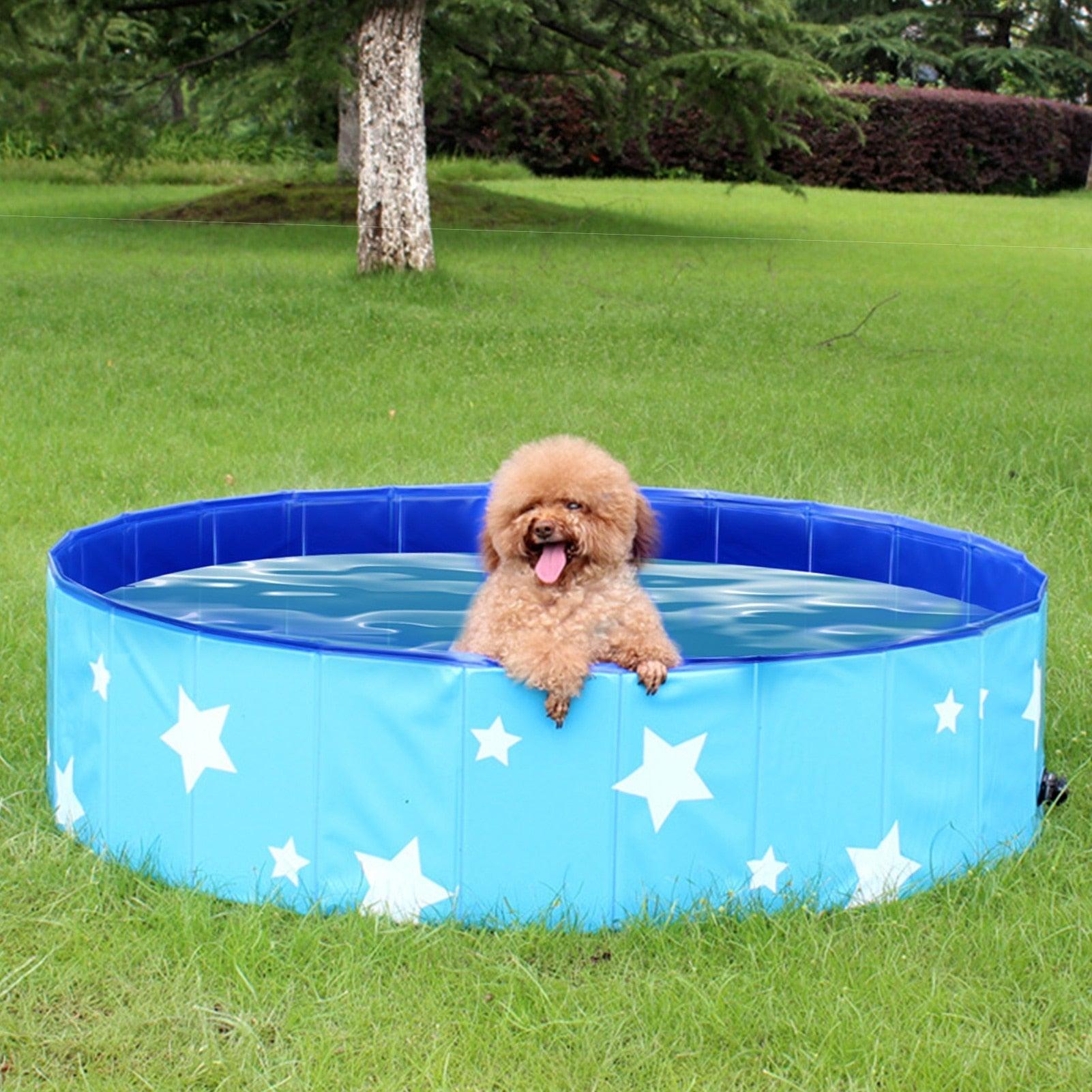 Pet Bathing Tub Foldable Dog Pool for Dogs & Cats