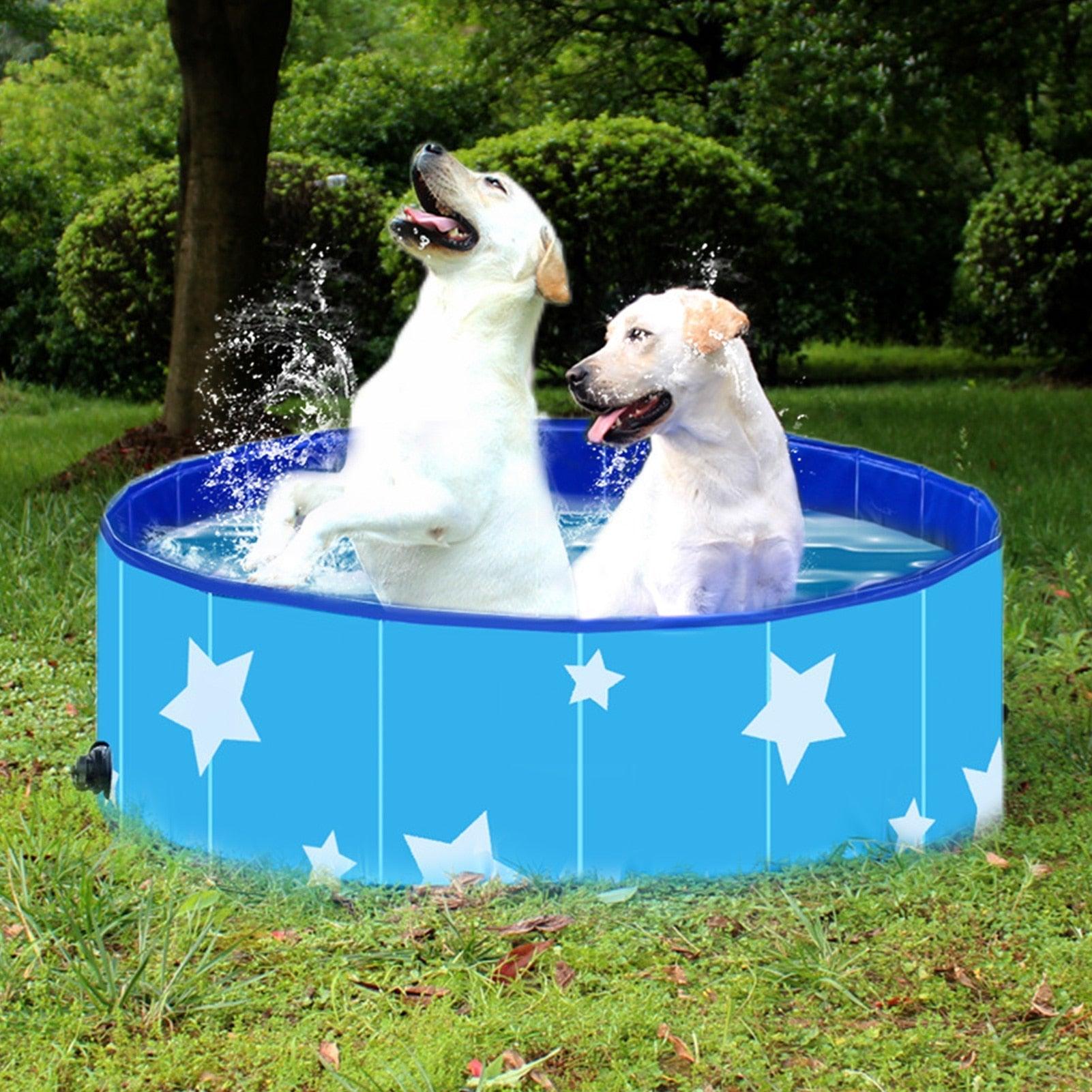 Pet Bathing Tub Foldable Dog Pool for Dogs & Cats