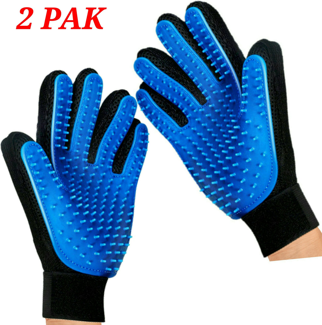 Mr. Peanut's 2 Pak Pet Grooming Gloves