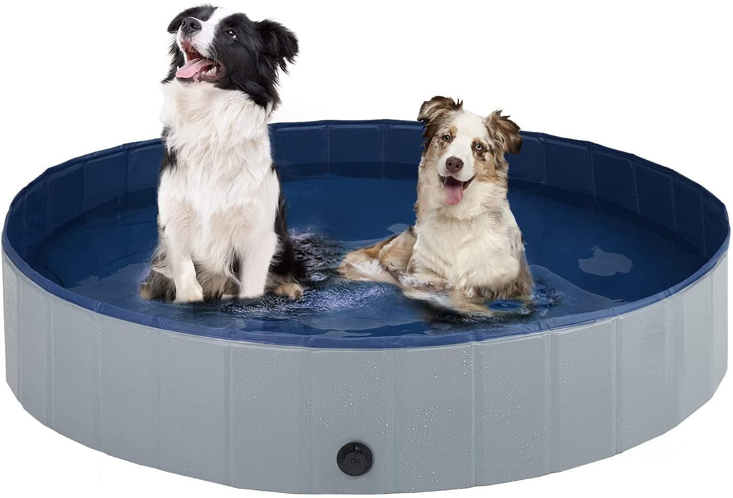 Portable Dog Swimming Pool Pet Bath Tub Foldable