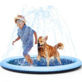 Splash Sprinkler Pad for Dogs Kids Non-Slip with Sprinkler